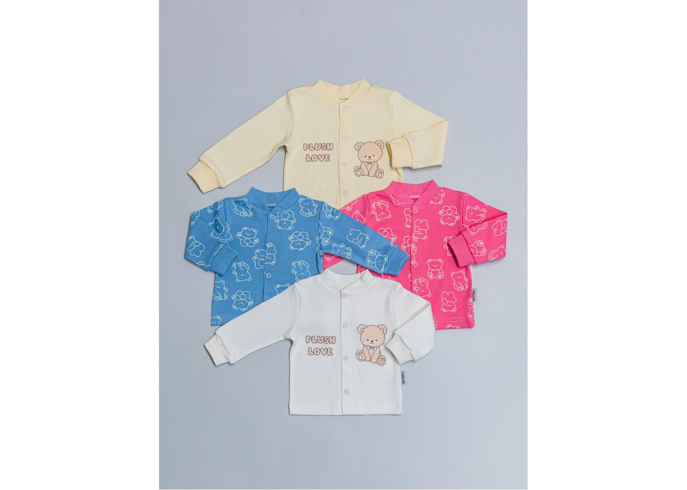 КОФТОЧКА МИШУТКА (интерлок) КЛ.050.001.0.123.005/006 КОФТОЧКА МИШУТКА (интерлок) КЛ.050.001.0.123.005/006